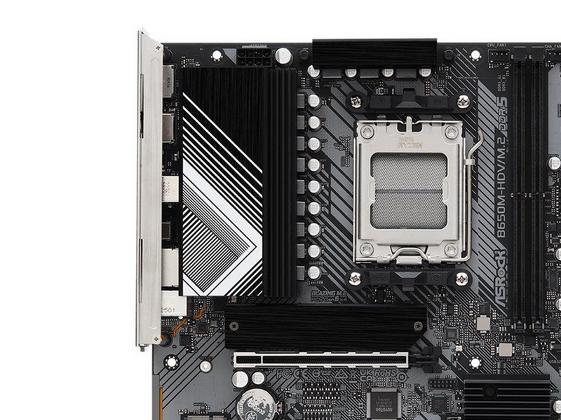 ASRock B650M-HDV/M.2 Mainboard - AMD B650 - AMD AM5 - DDR5 RAM - Micro-ATX