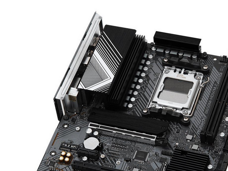 ASRock B650M-HDV/M.2 Mainboard - AMD B650 - AMD AM5 - DDR5 RAM - Micro-ATX