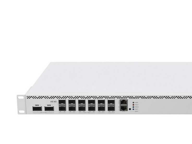MikroTik Cloud Core Router CCR2216-1G-12XS-2XQ - router - desktop rack-mountable - Router