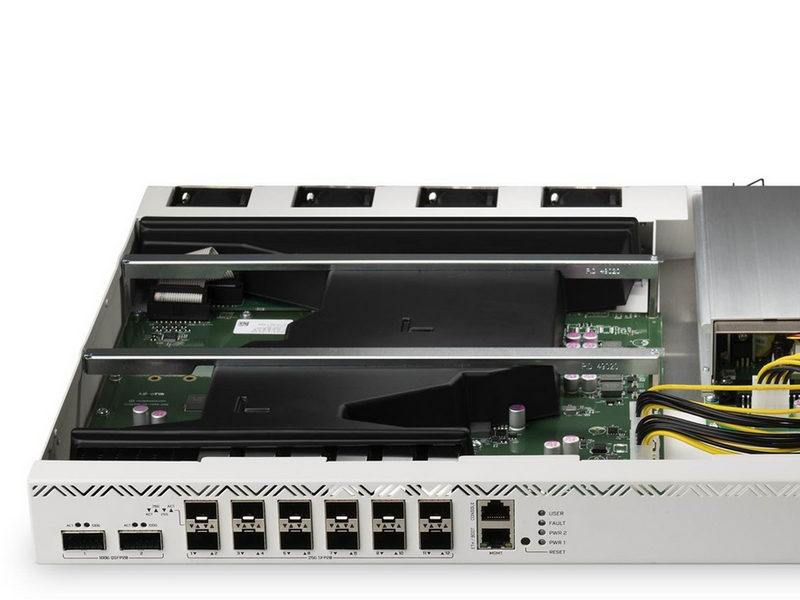 MikroTik Cloud Core Router CCR2216-1G-12XS-2XQ - router - desktop rack-mountable - Router