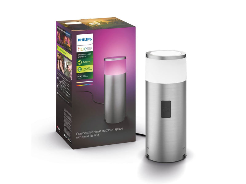 Philips Hue Outdoor Calla Pedestal - Inox - Extension