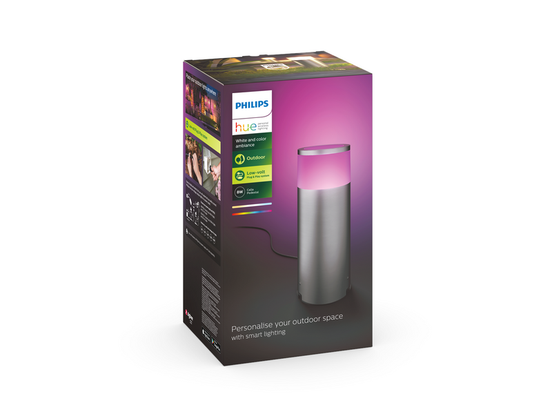 Philips Hue Outdoor Calla Pedestal - Inox - Extension