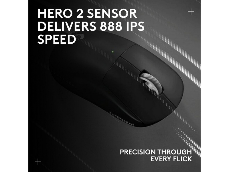 Logitech G PRO X SUPERLIGHT 2 - Gaming Maus (Schwarz)