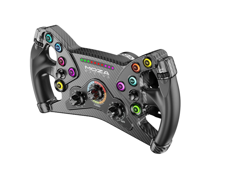 Moza Racing KS Formula Steering Wheel - 300mm butterfly style - Wireless Lenkrad - PC