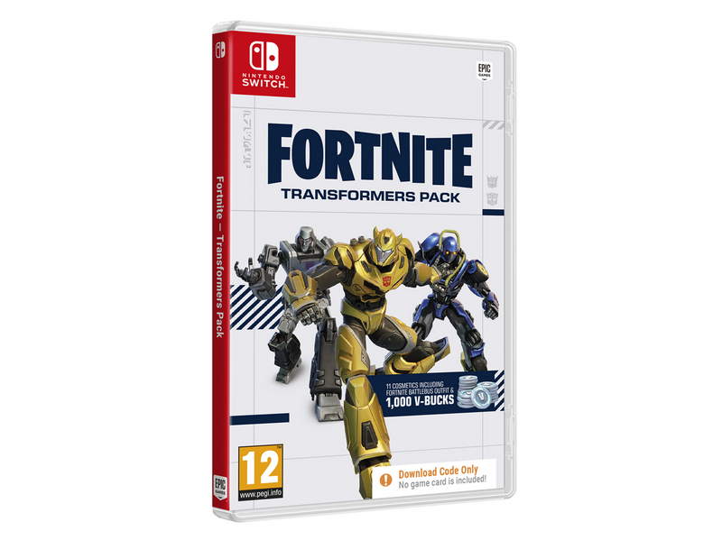 Fortnite: Transformers Pack (Code in a Box) - Nintendo Switch - Action - PEGI 12