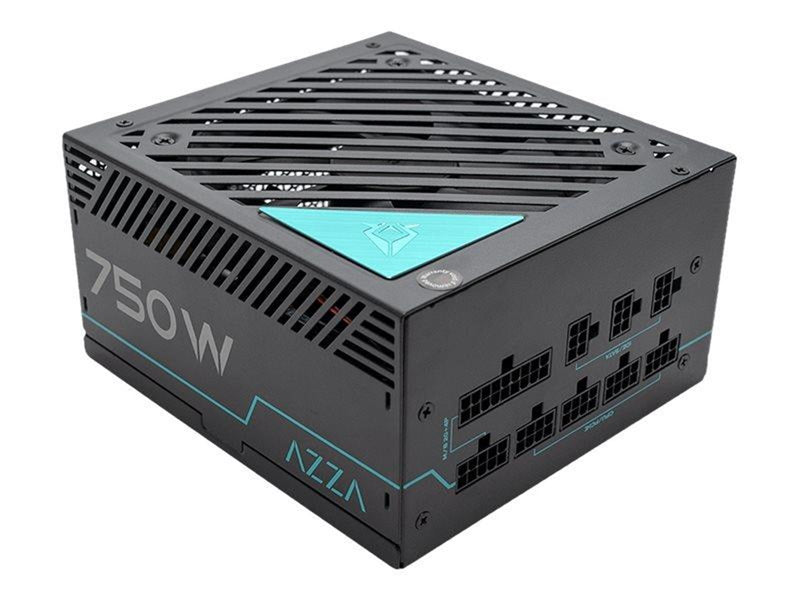 AZZA - power supply - 750 Watt Netzteile - 750 Watt - 120 mm - ATX - 80 Plus Gold zertifiziert