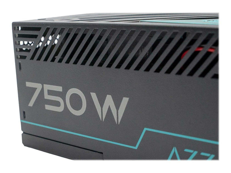 AZZA - power supply - 750 Watt Netzteile - 750 Watt - 120 mm - ATX - 80 Plus Gold zertifiziert