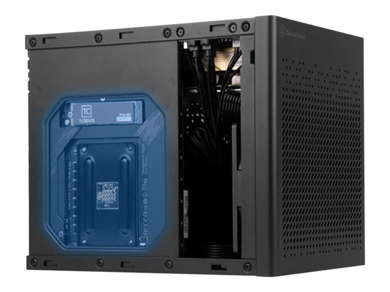 SilverStone SUGO SG16 - Gehäuse - Miditower - Schwarz