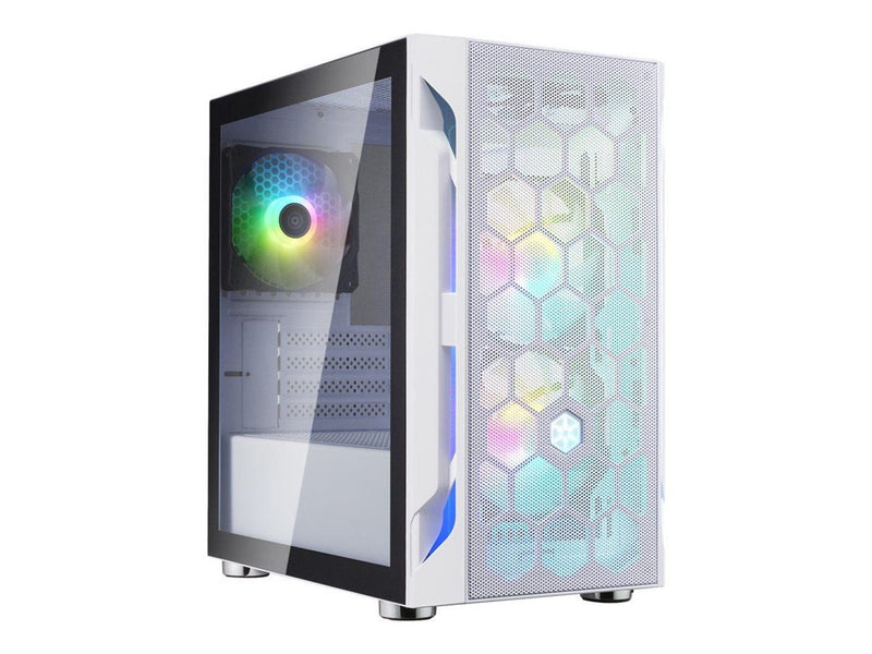 SilverStone FARA H1M PRO - Gehäuse - Miditower - Weiß