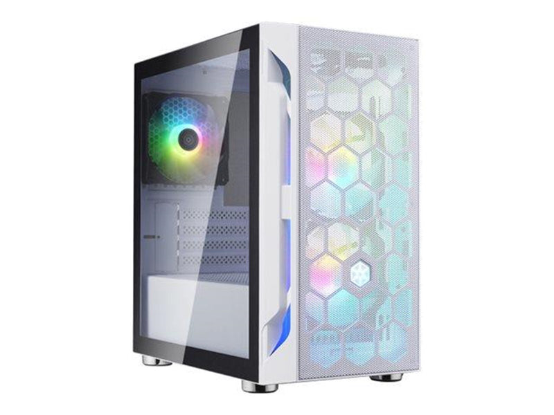 SilverStone FARA H1M PRO - Gehäuse - Miditower - Weiß