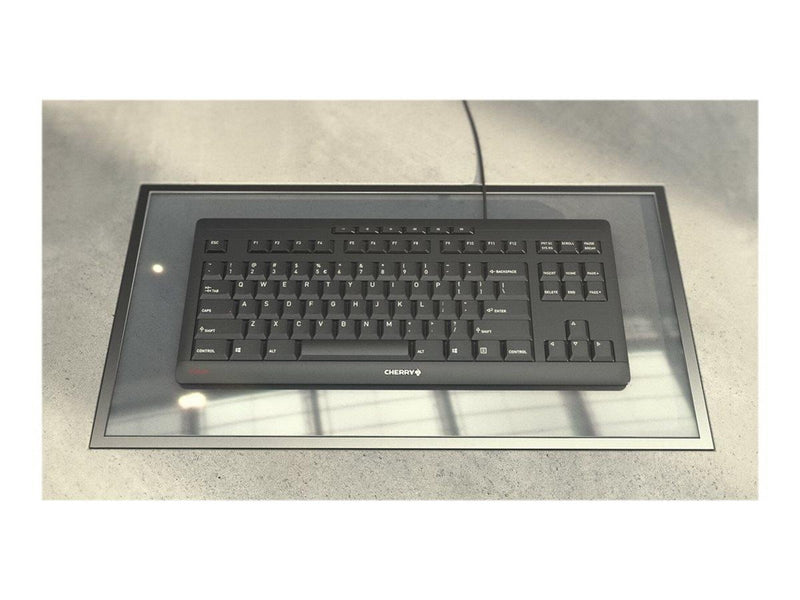 Cherry STREAM TKL - Tastaturen - Deutsch - Schwarz