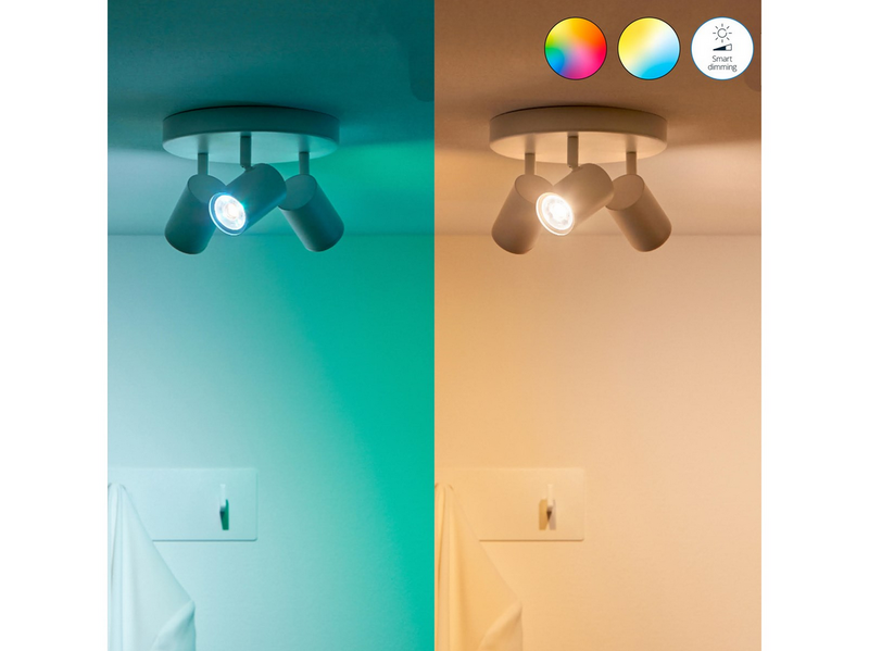 WiZ Spot GU10 Color & Tunable White – 3er-Pack