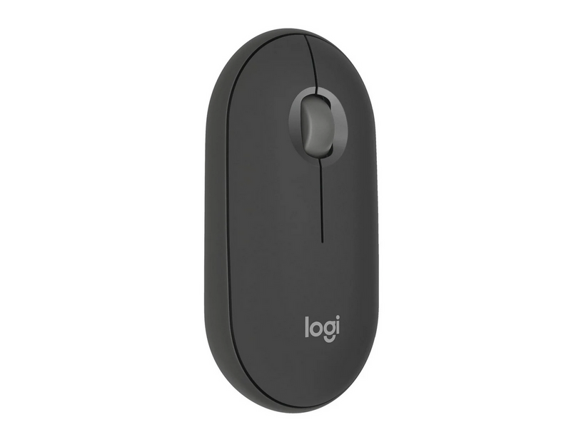 Logitech Pebble Mouse 2 M350s Wireless - Tonal Graphite - Maus (Schwarz)