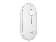 Logitech Pebble Mouse 2 M350s Wireless - Tonal White - Maus (Weiß)