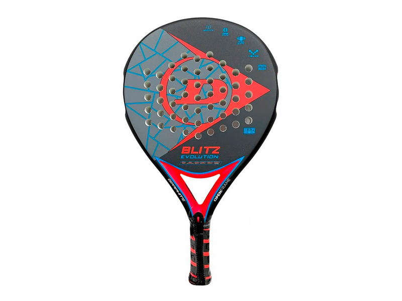 Dunlop Blitz Evolution Red HL Padelbat