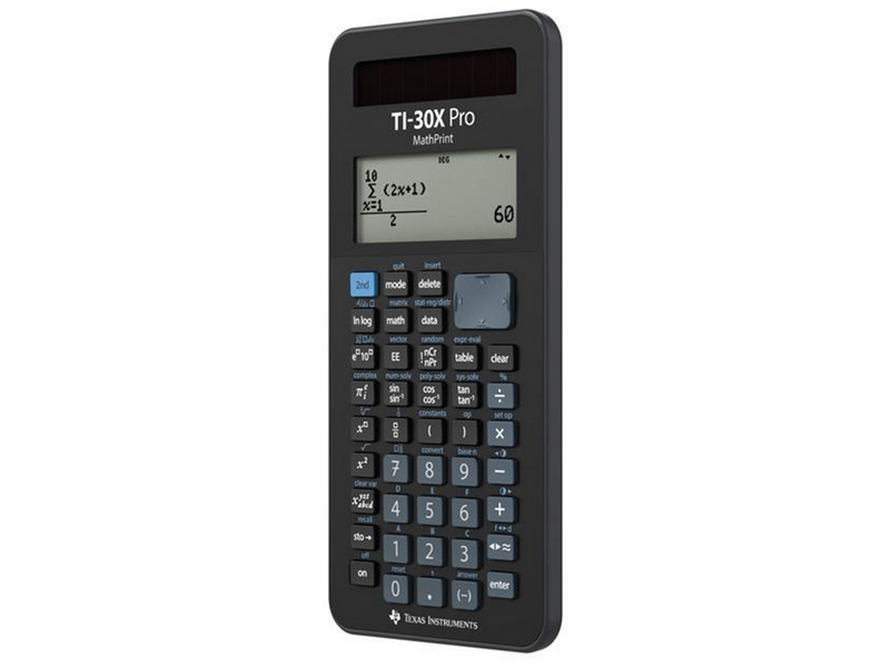 Texas Instruments TI-30X Pro - Four-line display - Probability distributions