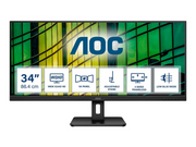 34" AOC U34E2M - 3440x1440 (UWQHD) - 100Hz - VA