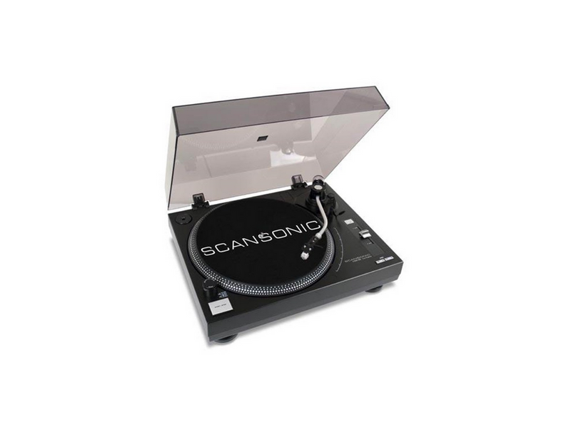 Scansonic USB100 - Plattenspieler Schwarz