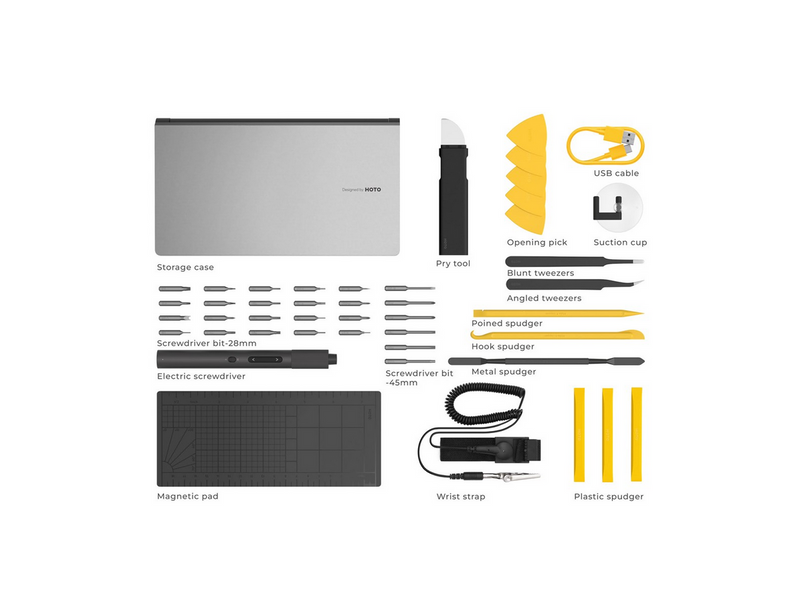 HOTO Precision Screwdriver Kit Pro