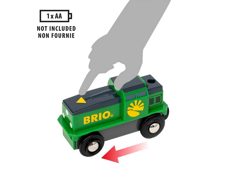 Brio Farm Battery Train