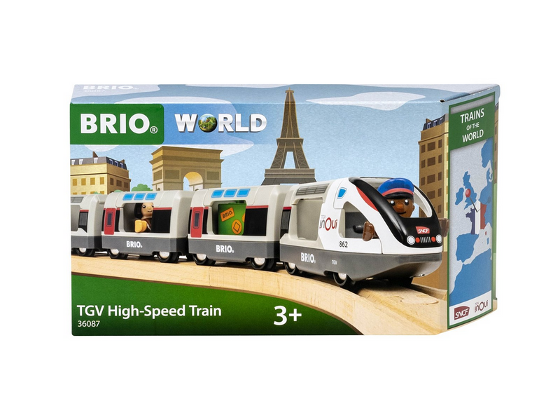 Brio TGV High-Speed Train (Trains of the world)