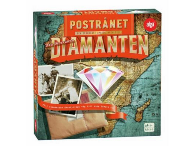 Alga Den försvunna diamanten Postrånet