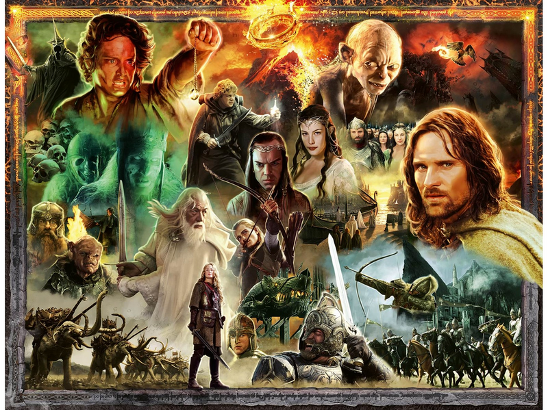Ravensburger Lord Of The Rings Return of the King 2000p Block