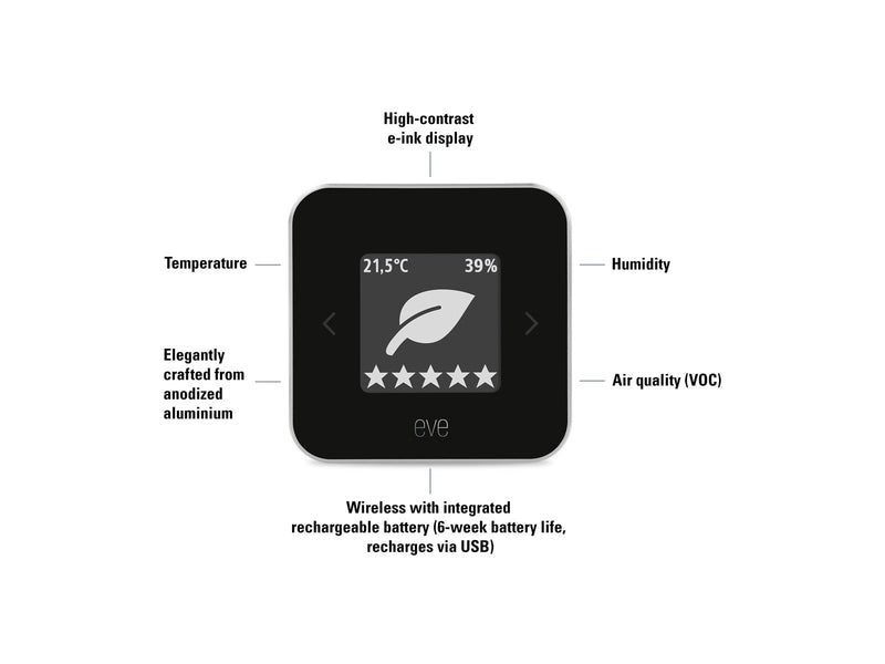 Eve Room - Indoor Air Quality Monitor for Apple HomeKit