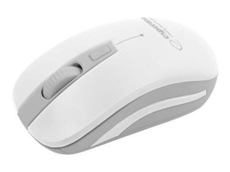 Esperanza URANUS - mouse - 2.4 GHz - grey white - Maus (Grau)