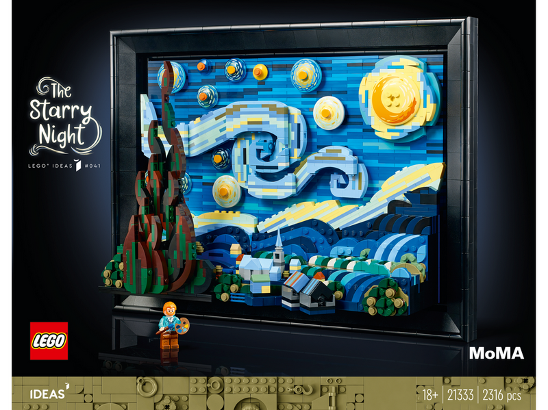 LEGO Ideas 21333 Vincent van Gogh - The Starry Night