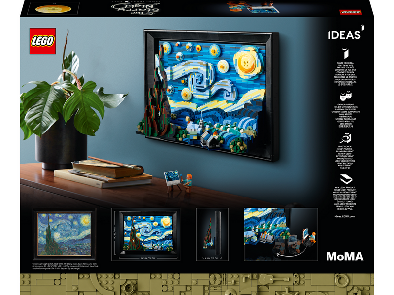 LEGO Ideas 21333 Vincent van Gogh - The Starry Night