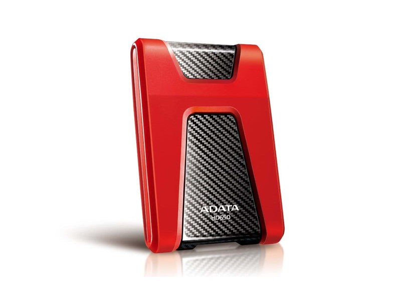 A-Data DashDrive Durable HD650 - Extern Festplatte - 1TB - Rot