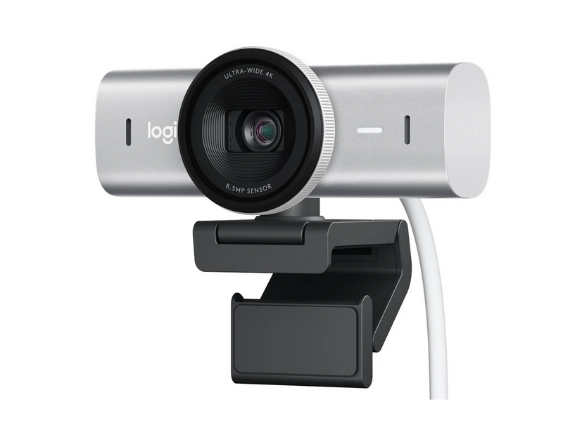 Logitech MX BRIO Ultra HD 4K Collaboration and Streaming - Pale Grey