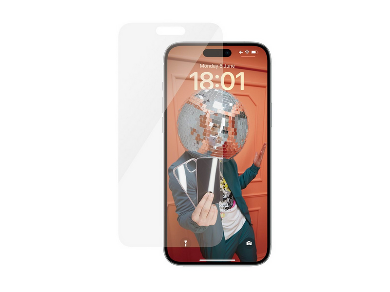 PanzerGlass Screen Protector iPhone 15 Plus | Classic Fit