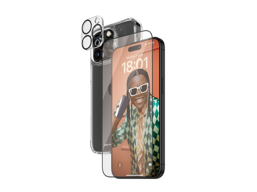 PanzerGlass 3-in-1 Pack iPhone 15 Pro Max