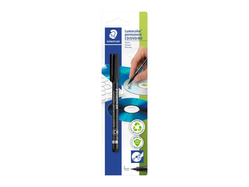 Staedtler Marker Lumocolor CD/DVD Black bc