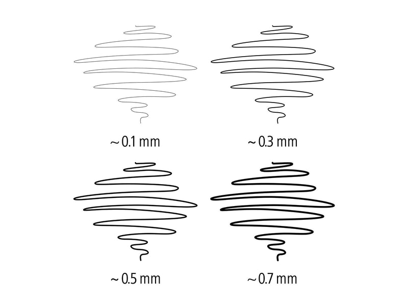 Staedtler Fineliner pigment liner black 4pcs