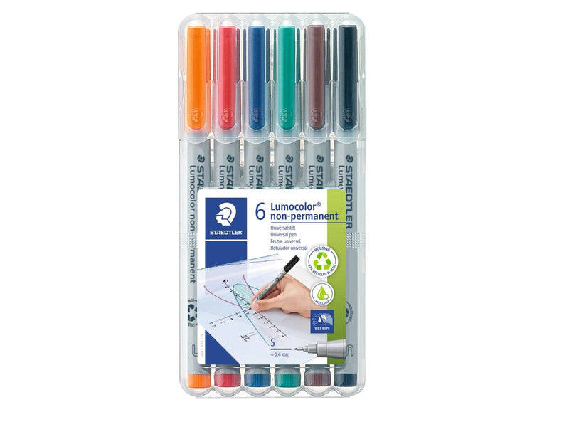 Staedtler Universal pen Lumocolor non-p S 6pc