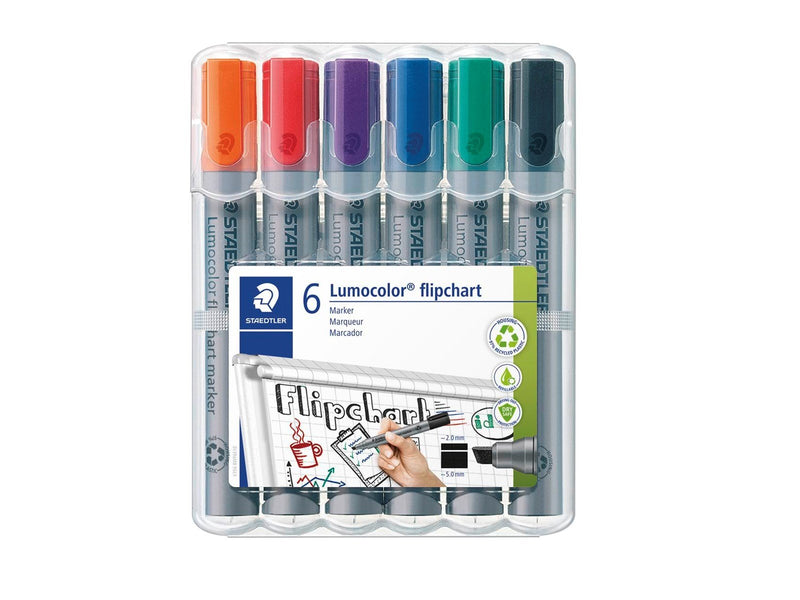 Staedtler Flipchart marker Lumocolor 6pcs.box