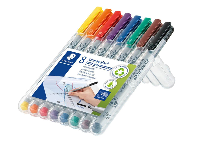 Staedtler Universal pen Lumocolor non-p B 8pc