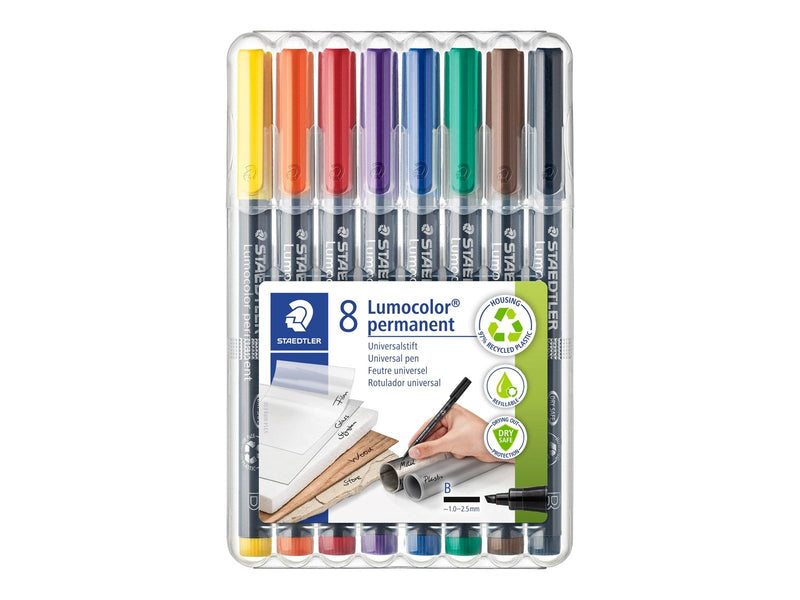 Staedtler Universal pen Lumocolor perm B 8pcs