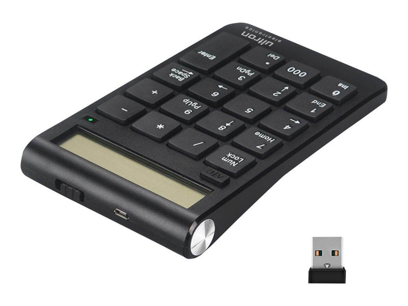 Ultron UN2 - keypad - with display calculator - Tastaturen - Schwarz