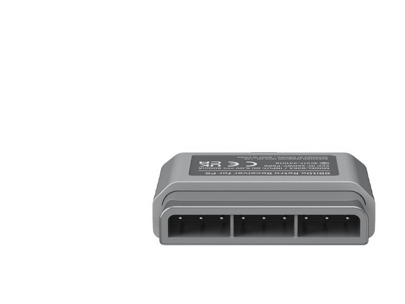 8BitDo Retro Receiver PS1/PS2 - Compatible with 8bitdo - DualShock 4 - DualSense - Switch Pro - Xbox Bluetooth Controllers