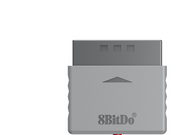 8BitDo Retro Receiver PS1/PS2 - Compatible with 8bitdo - DualShock 4 - DualSense - Switch Pro - Xbox Bluetooth Controllers