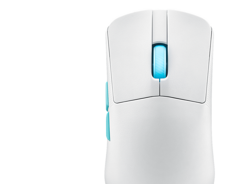 ASUS ROG Harpe Ace Aim Lab Edition Wireless Gaming - Gaming Maus (Weiß)