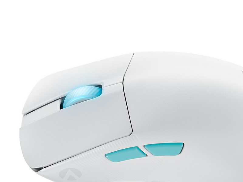 ASUS ROG Harpe Ace Aim Lab Edition Wireless Gaming - Gaming Maus (Weiß)