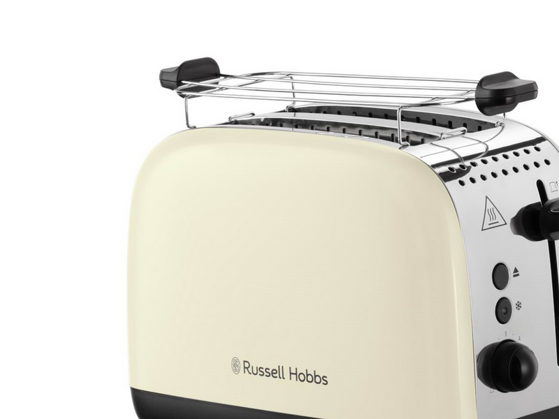 Russell Hobbs Toaster Colours Plus 2S Toaster Cream - 26551-56