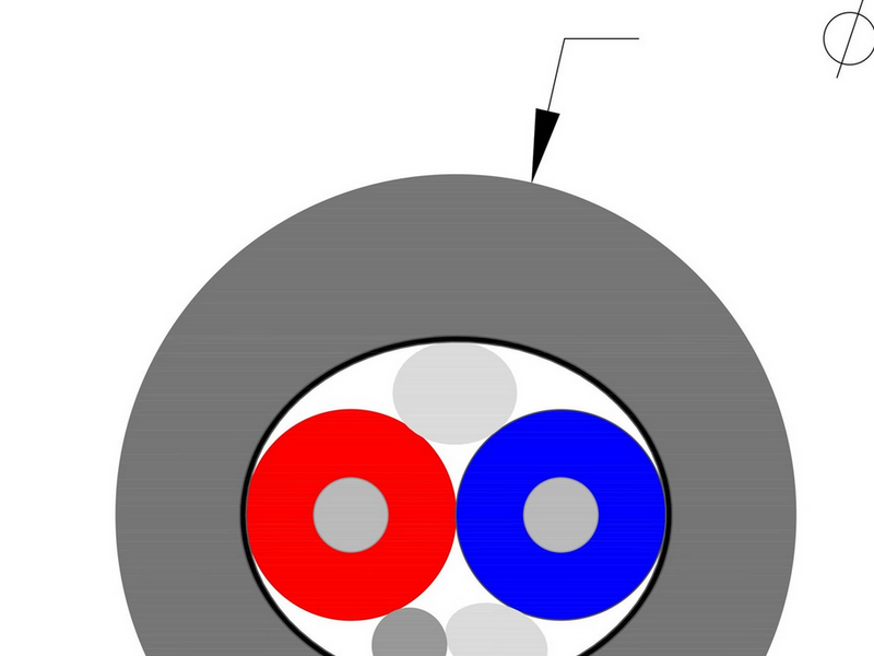 Supra Sublink - RCA-Subwooferkabel - 6m - Weiß