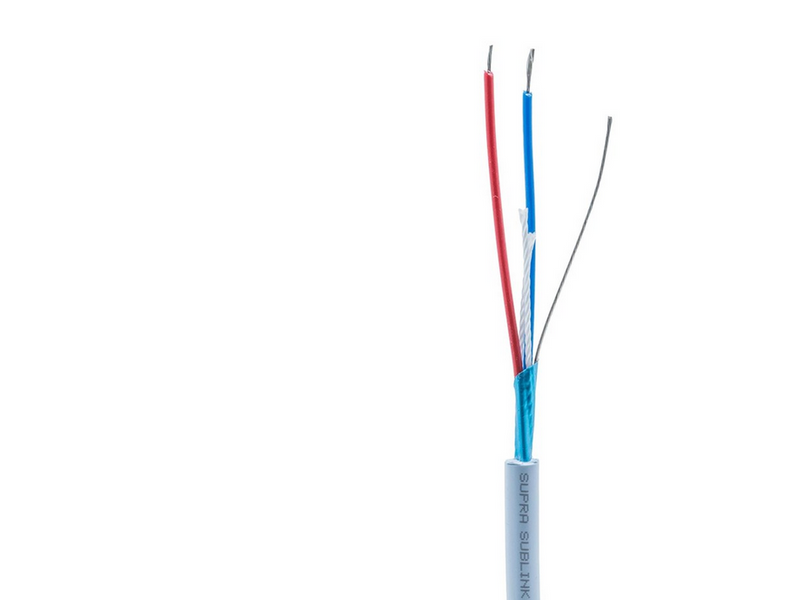 Supra Sublink - RCA-Subwooferkabel - 4m - Weiß