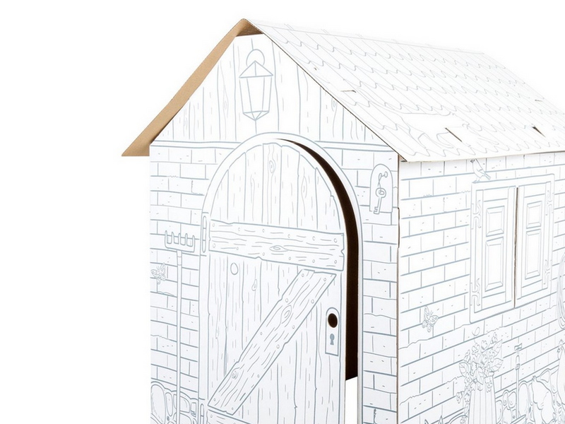 Small Foot - Cardboard Playhouse Farm 87x71x88cm